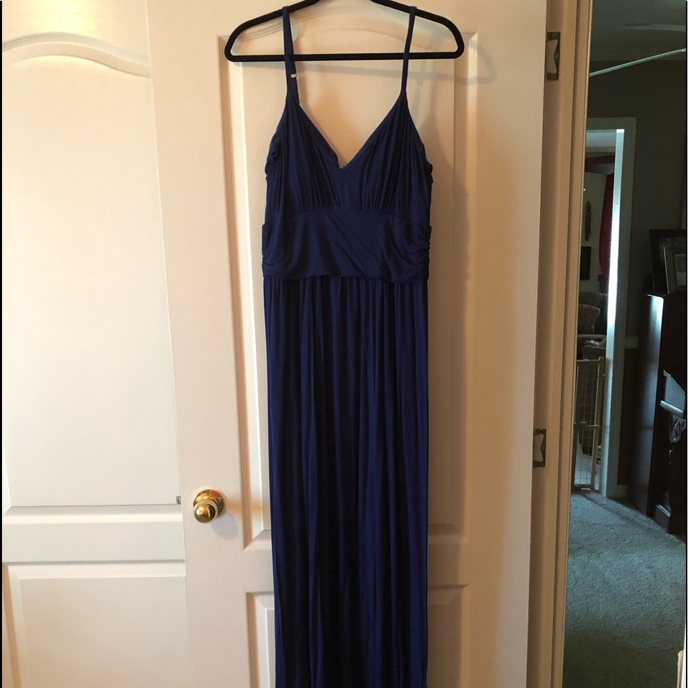 Victoria Secrets Navy Blue Maxi Dress